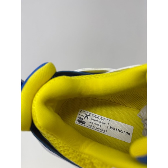 Balenciaga Track LED Sneaker Yellow/Blue Size 12 US 45 EU - Picture 8 of 10
